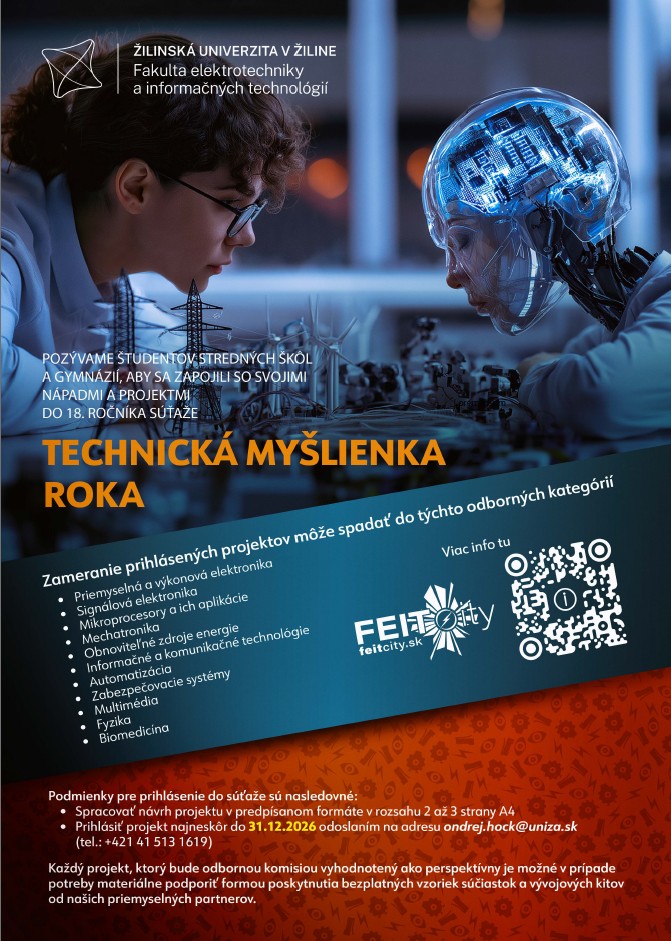 Plagát Technická myšlienka roka 2026
