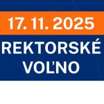 ROZHODNUTIE REKTORA č. 14/2025 o udelení rektorského voľna